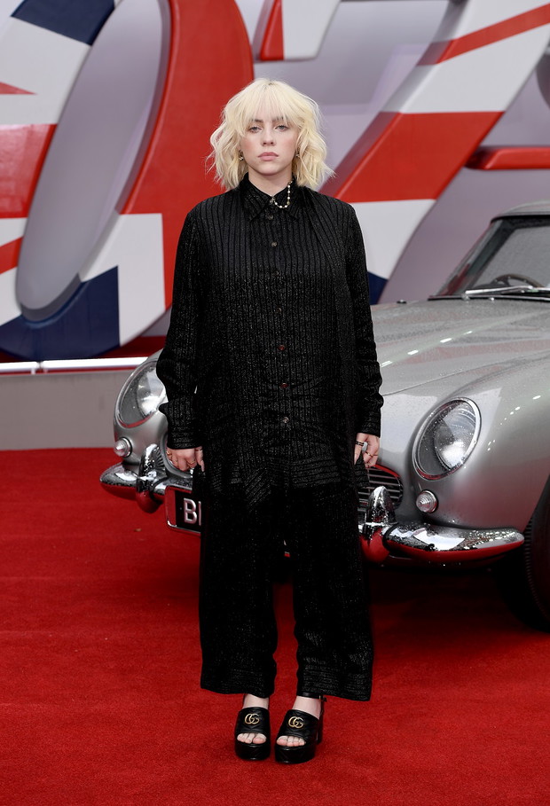 Billie Eilish na premierze „Nie czas umierać