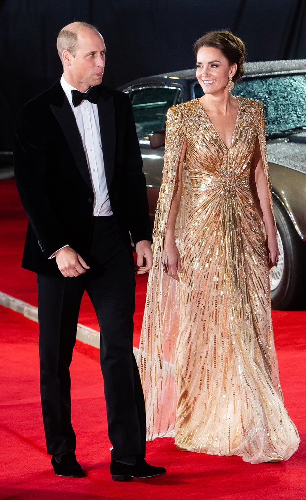 Księżna Kate i książę William na premierze „Nie czas umierać