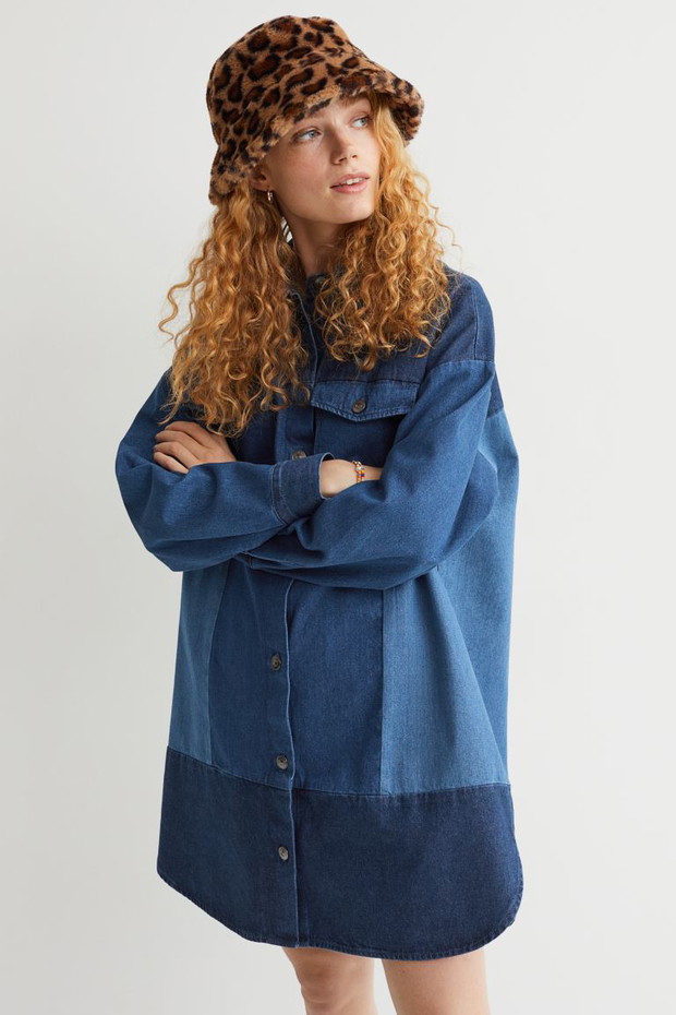 Sukienka na jesień 2021, H&M, 129,99 zł (cena przed rabatem)