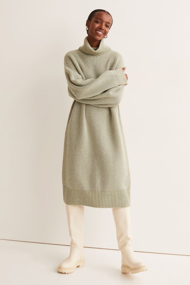 Sukienka na jesień 2021, H&M, 149,99 zł (cena przed rabatem)