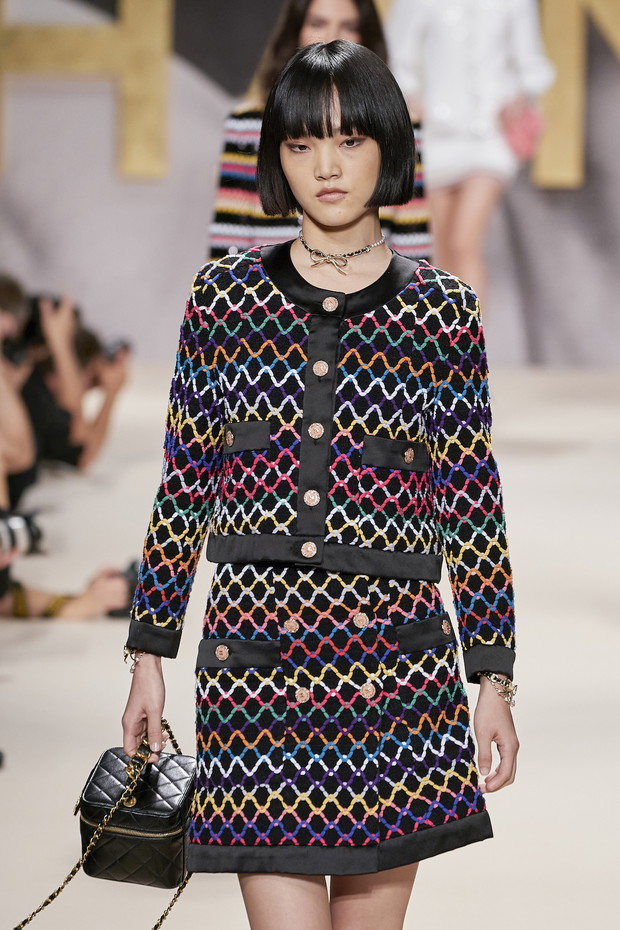 Bob na wybiegach na wiosnę-lato 2022: Chanel
