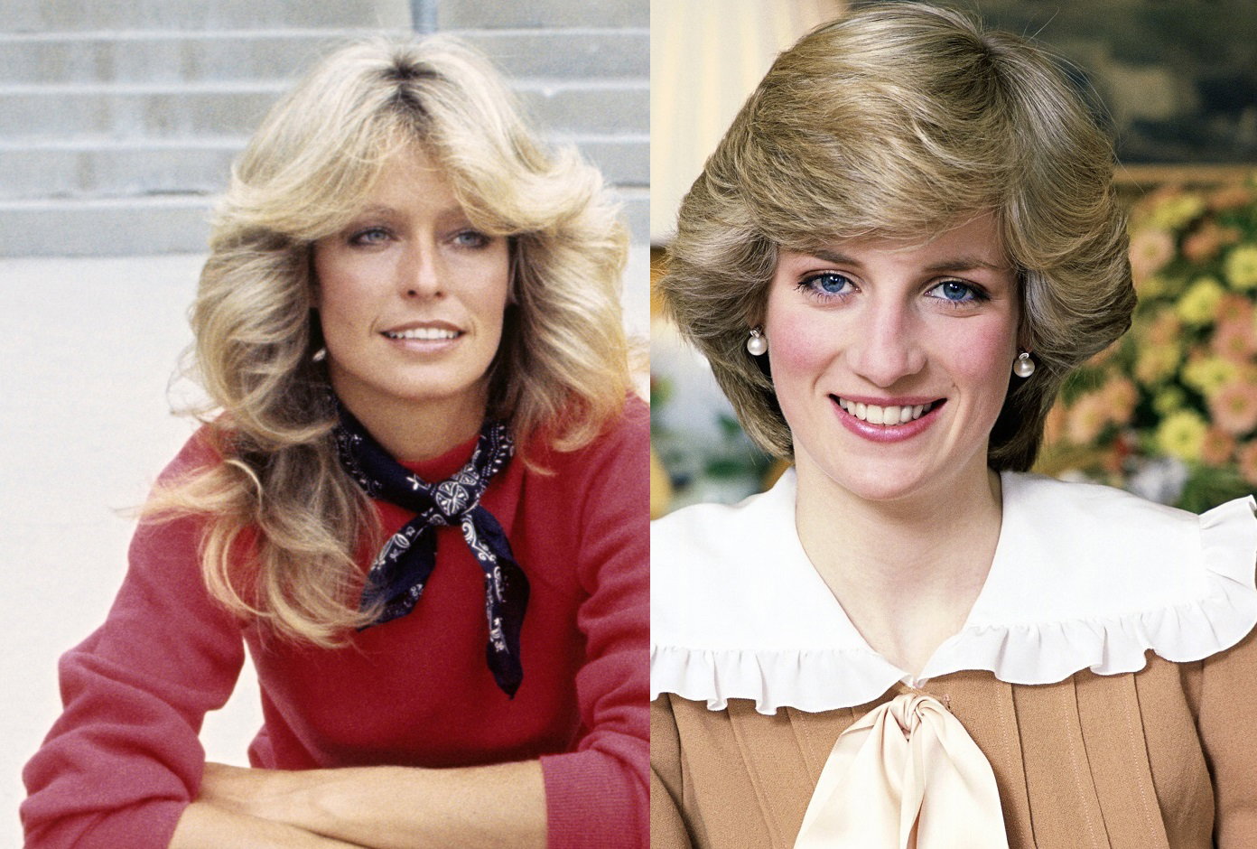 Tiktokerki odtwarzają fryzury z lat 70. i 80. – Farrah Fawcett i księżna Diana wciąż inspirują