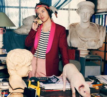 Harry Styles w kampanii Gucci Pre-Fall 2019 Pre-Fall 2019 Men’s Tailoring