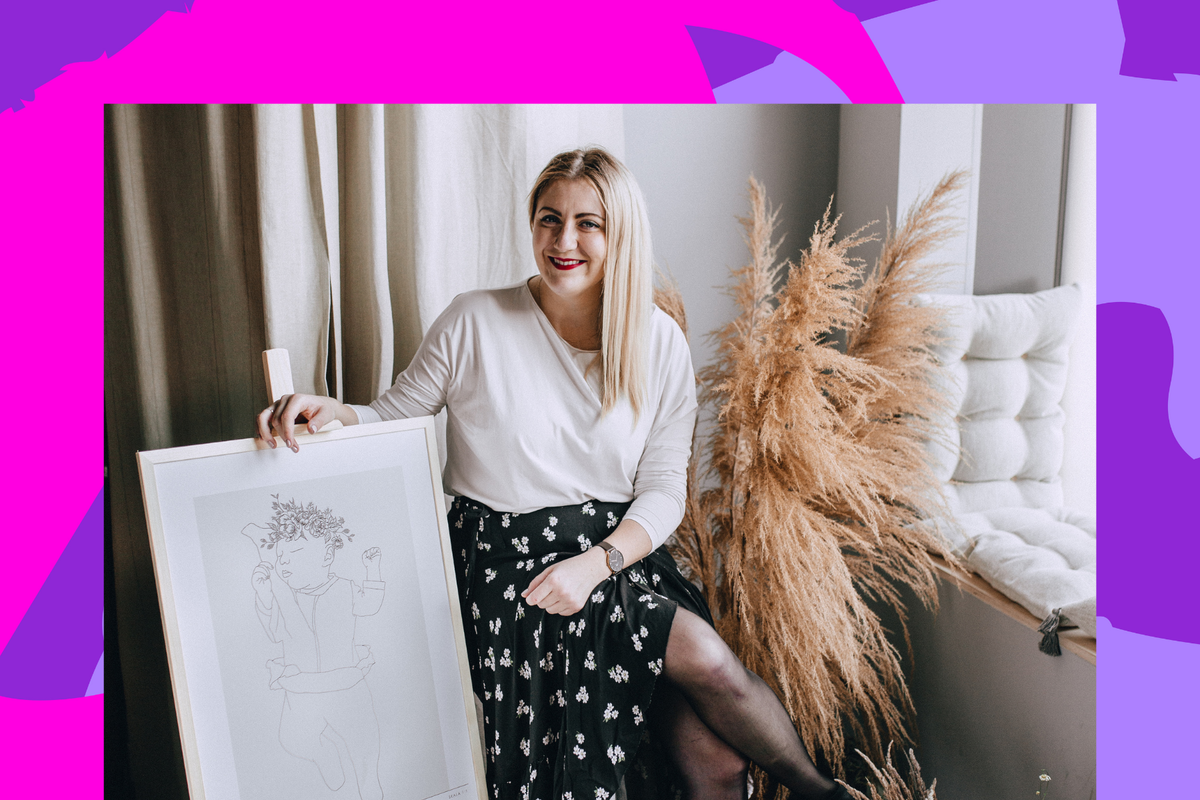 Glamour Girlboss Podcast: Klaudia Mączka-Rzewuska, czyli ilustratorka i twórczyni Minimal Line