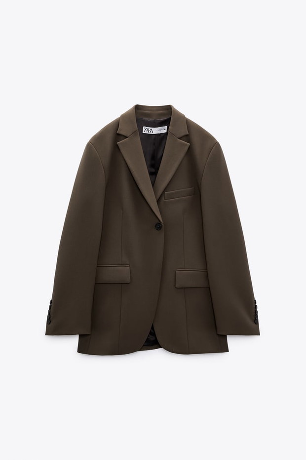 Marynarka z wełną, Zara, 269 zł zamiast 449