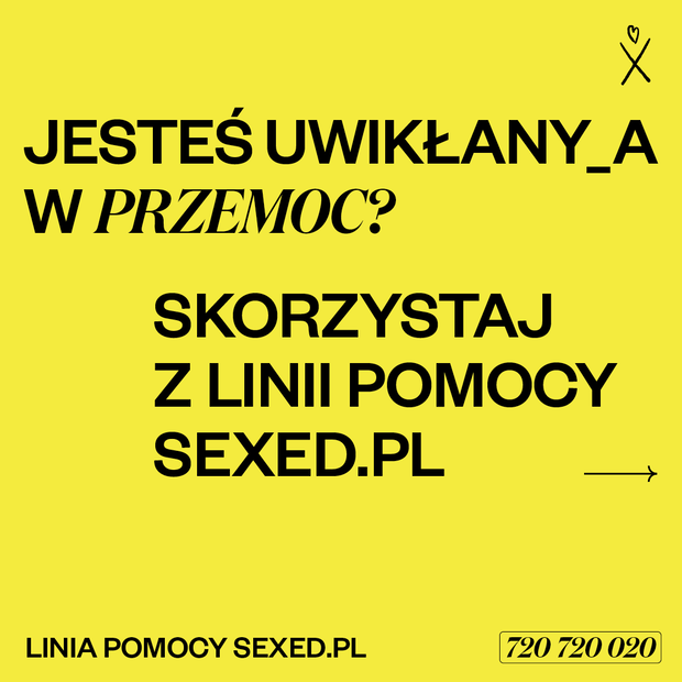 Sexed rusza z linią pomocy dla osób doświadczających przemocy