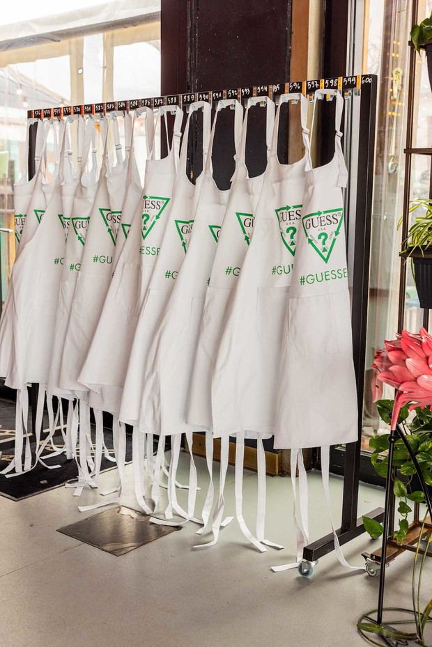 Warsztaty kulinarne zero waste Glamour x Guess