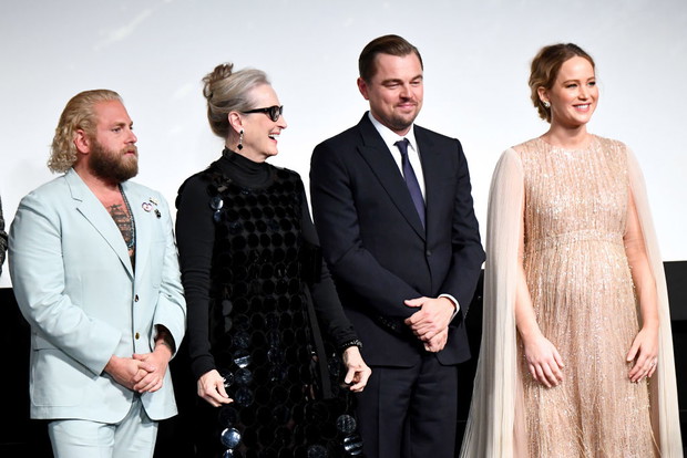 Jennifer Lawrence w ciąży na premierze filmu „Nie patrz w górę”