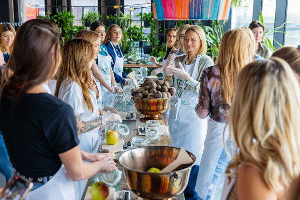 Warsztaty kulinarne zero waste Glamour x Guess