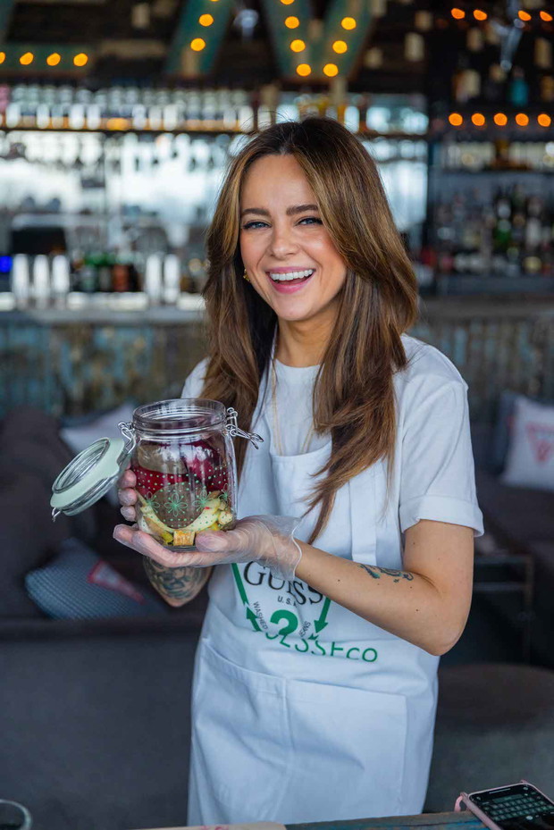 Warsztaty kulinarne zero waste Glamour x Guess
