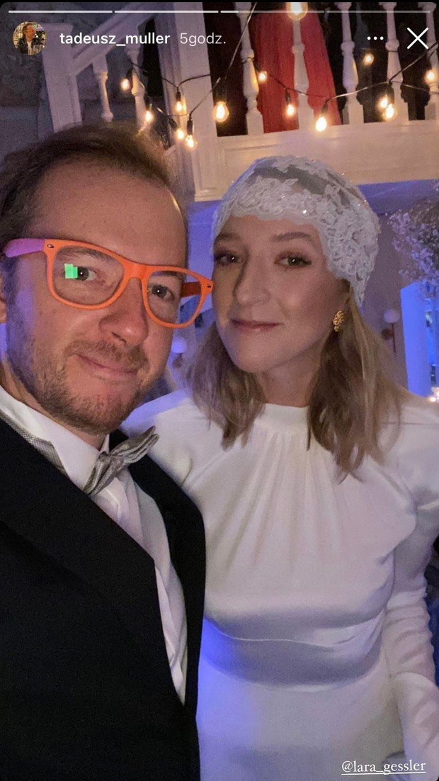 Lara Gessler i Piotr Szeląg odnowili przysięgę małżeńską