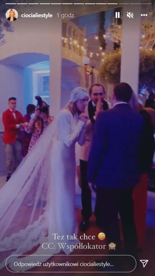 Lara Gessler i Piotr Szeląg odnowili przysięgę małżeńską