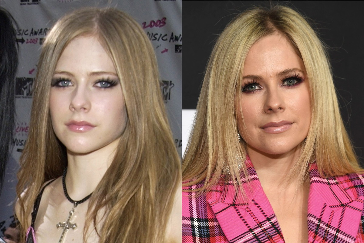 Avril Lavigne kiedyś i dziś
