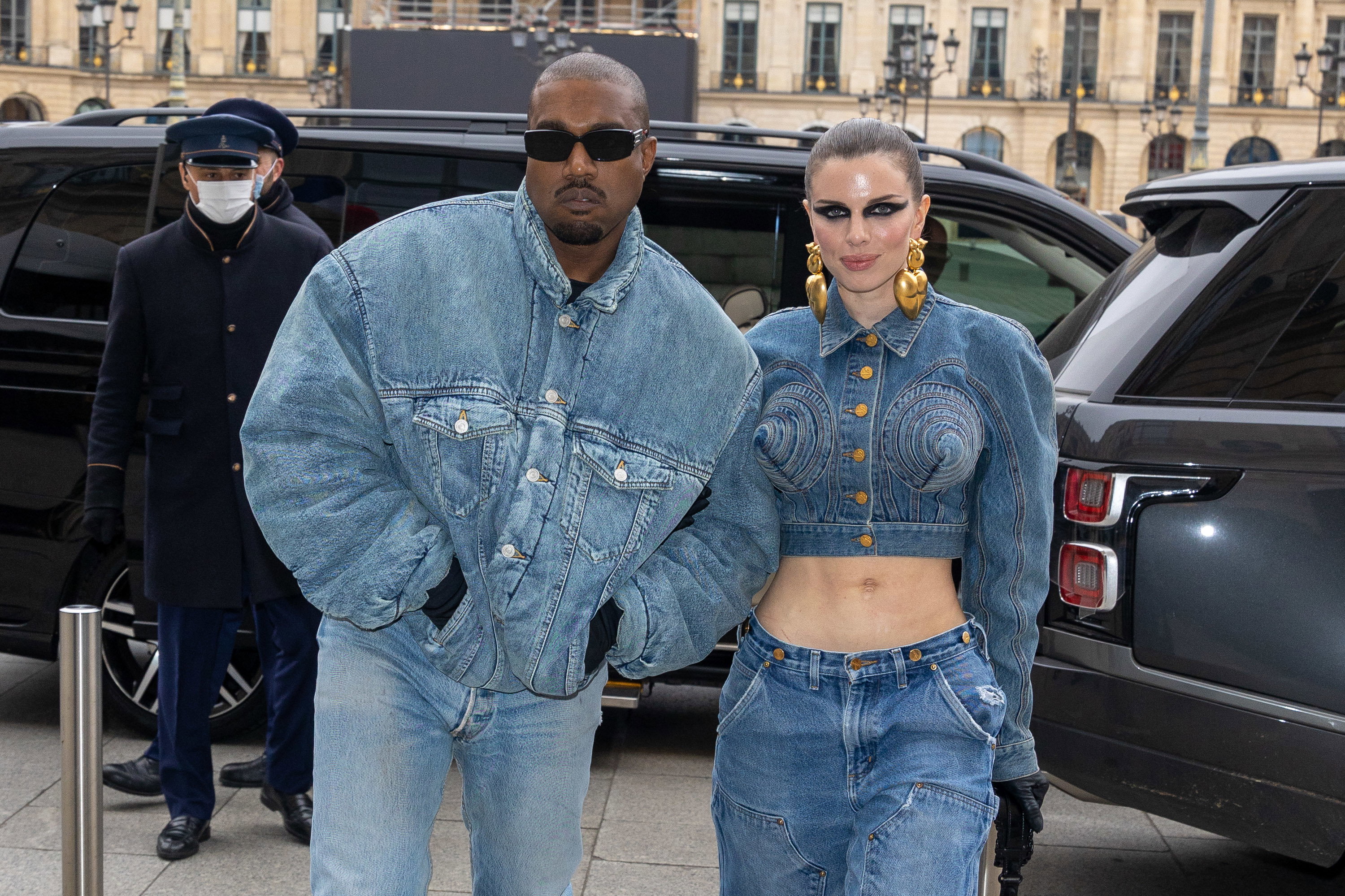 Kanye West i Julia Fox pierwszy raz oficjalnie razem