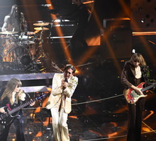 Występ Maneskin na Festiwalu Piosenki Włoskiej w San Remo 2022