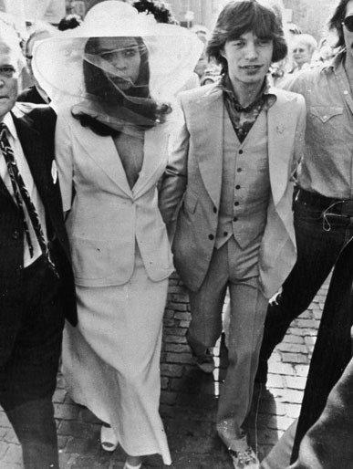 Bianca i Mick Jagger
