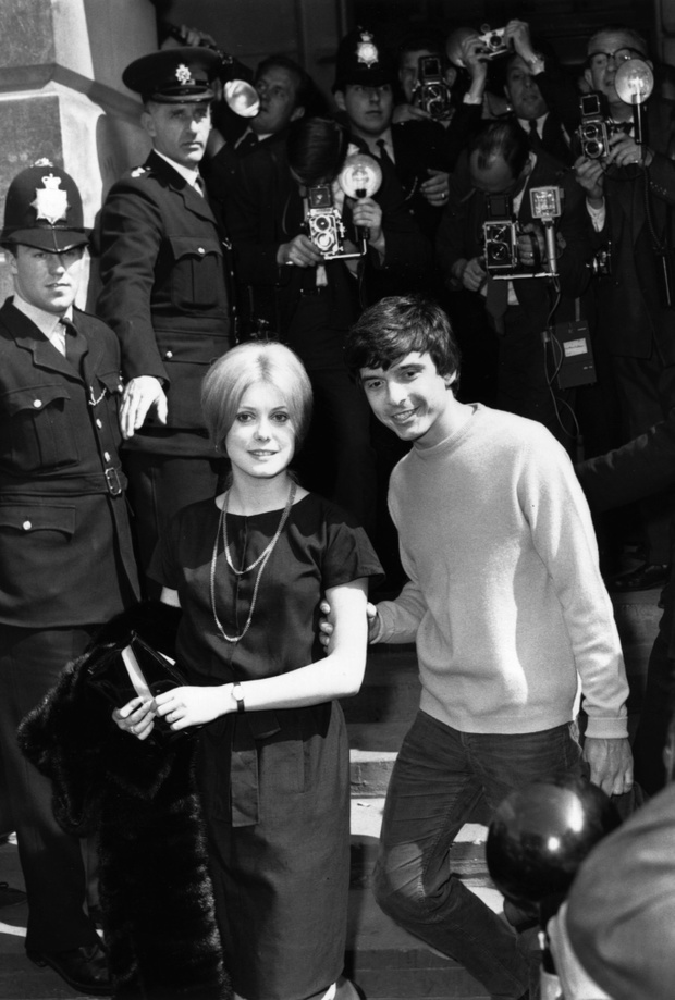 Catherine Deneuve i David Bailey
