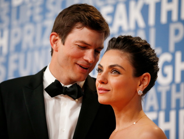 Mila Kunis i Ashton Kutcher wspierają Ukrainę