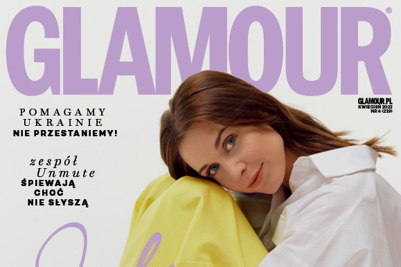 Kwietniowe wydanie GLAMOUR z Julią Kamińską na okładce już w sprzedaży!