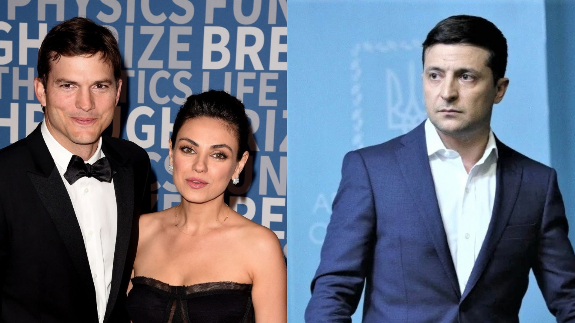 Kunis, Kutcher, Zełenki