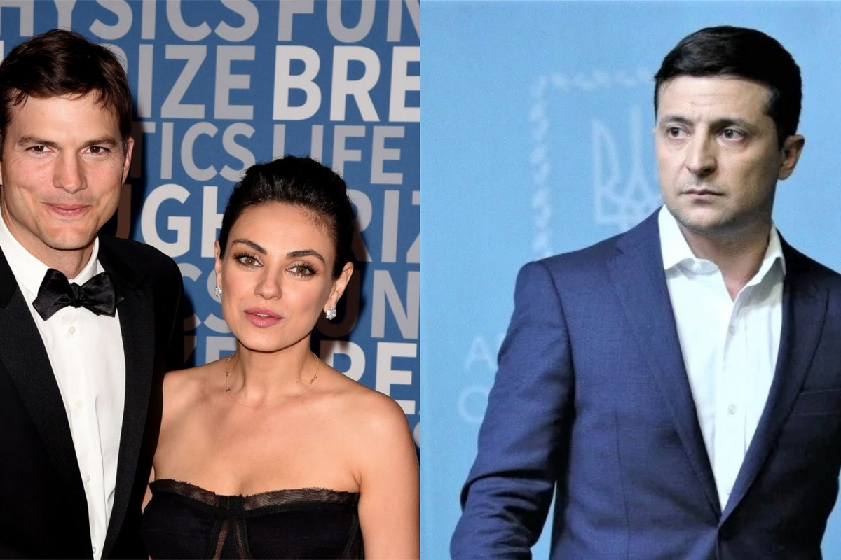 Kunis, Kutcher, Zełenki