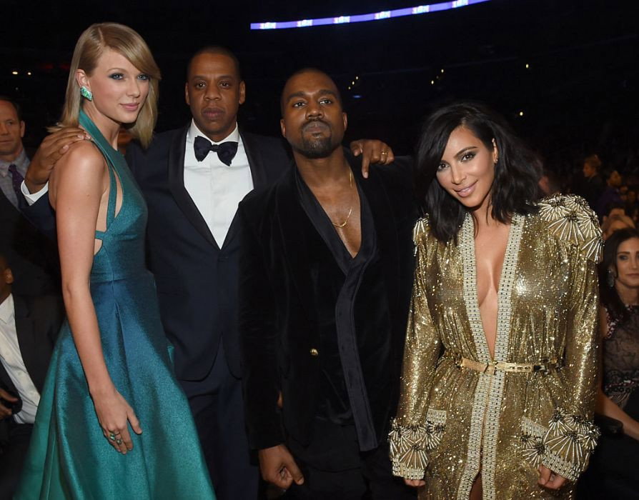Taylor Swift nie lubi sie z Kanye West i Kim Kardashian.