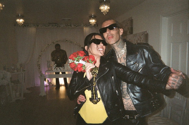 Kourtney Kardashian i Travis Barker wzięli ślub w Las Vegas