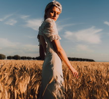 Suknia ślubna boho