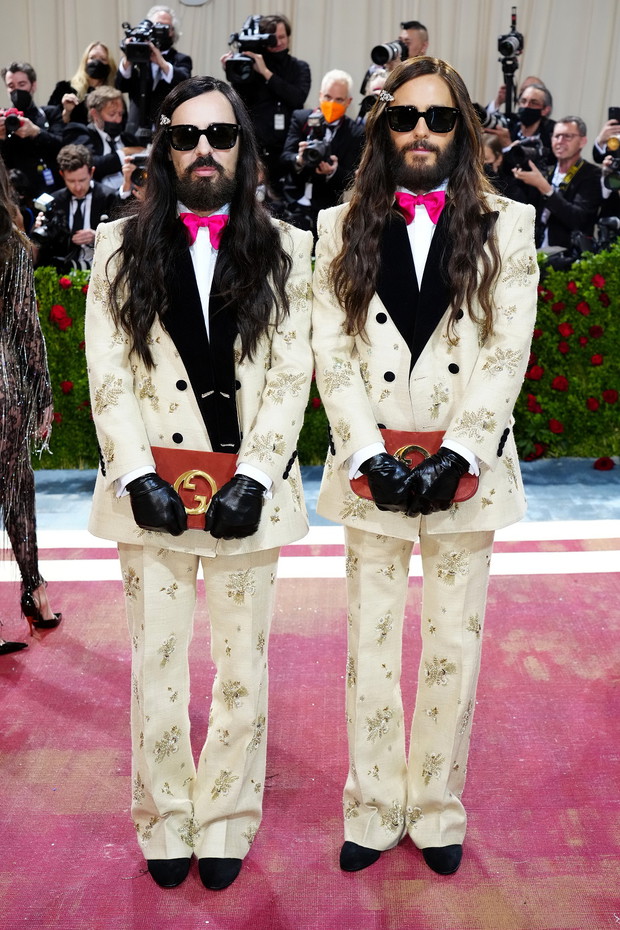 Met Gala 2022 - Jared Leto i Alessandro Michele