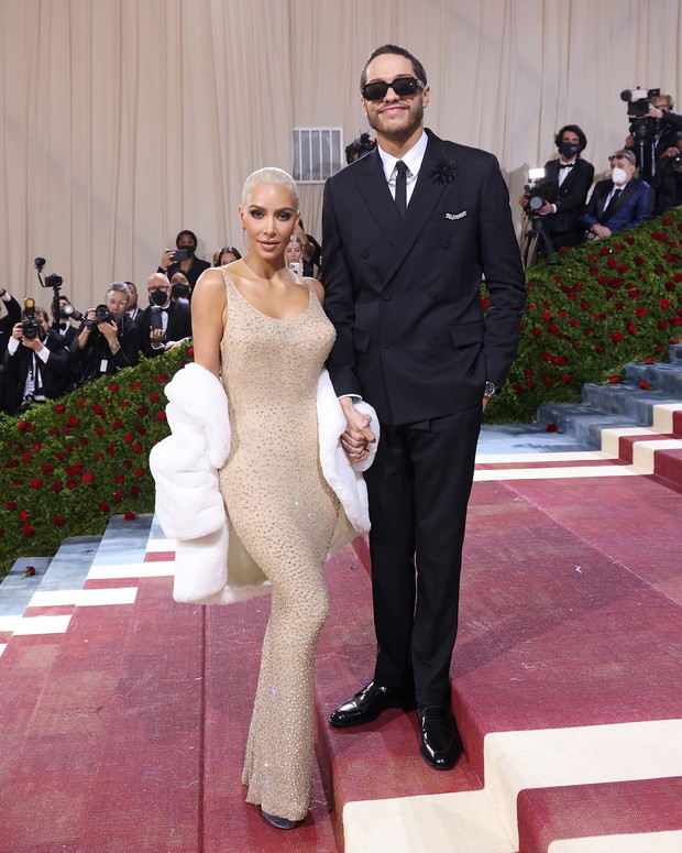 Met Gala 2022 - Kim Kardashian i Pete Davidson