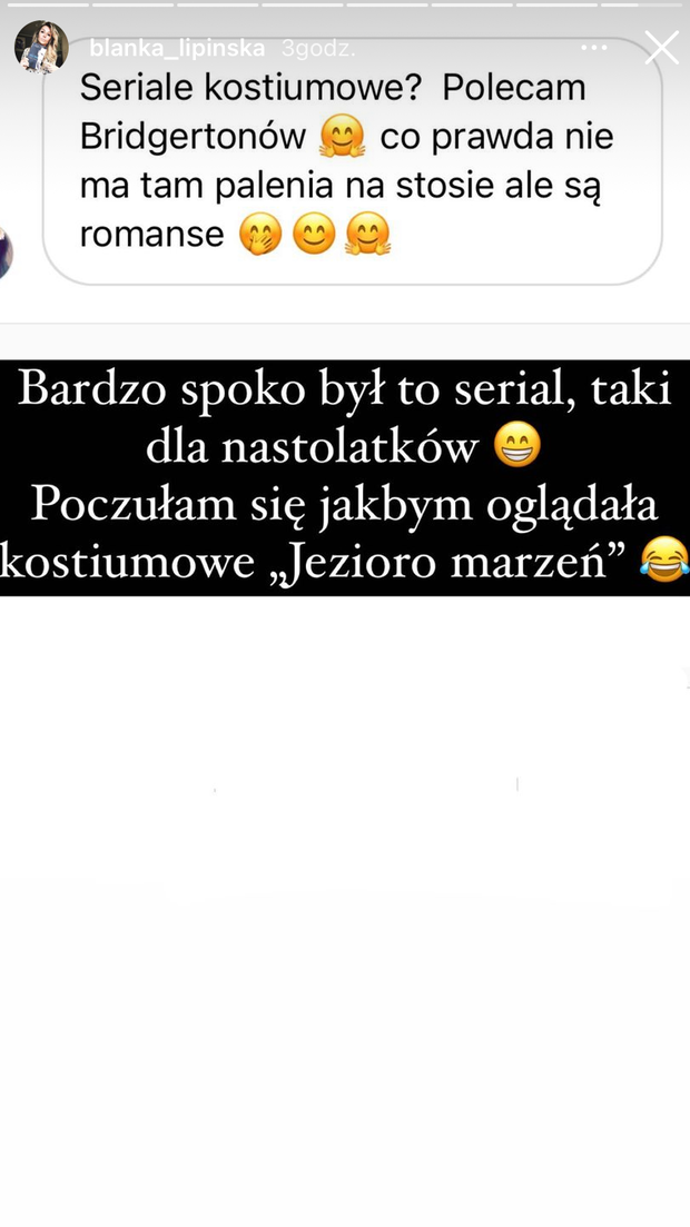 Blanka Lipińska ocenia serial „Bridgertonowie”