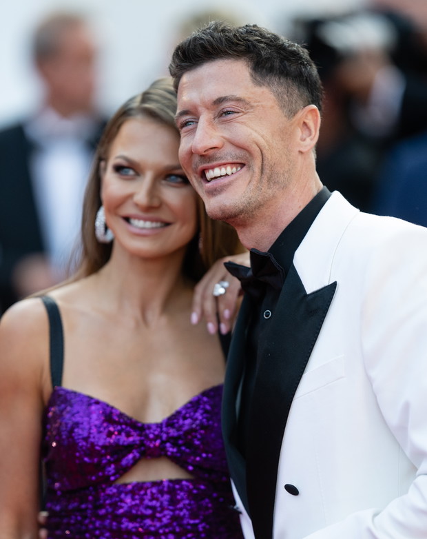 Cannes 2022: Anna Lewandowska i Robert Lewandowski