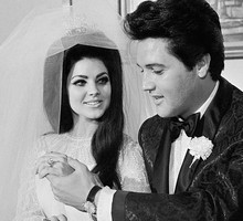 Priscilla i Elvis Presleyowie