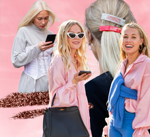 Blond w stylu Skandynawek