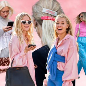Blond w stylu Skandynawek