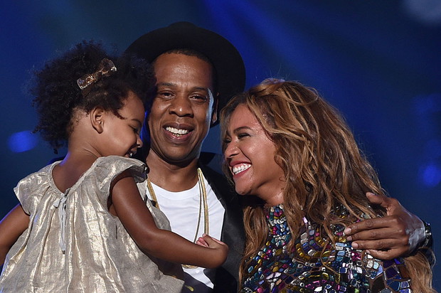Blue Ivy, Jay Z, Beyoncé