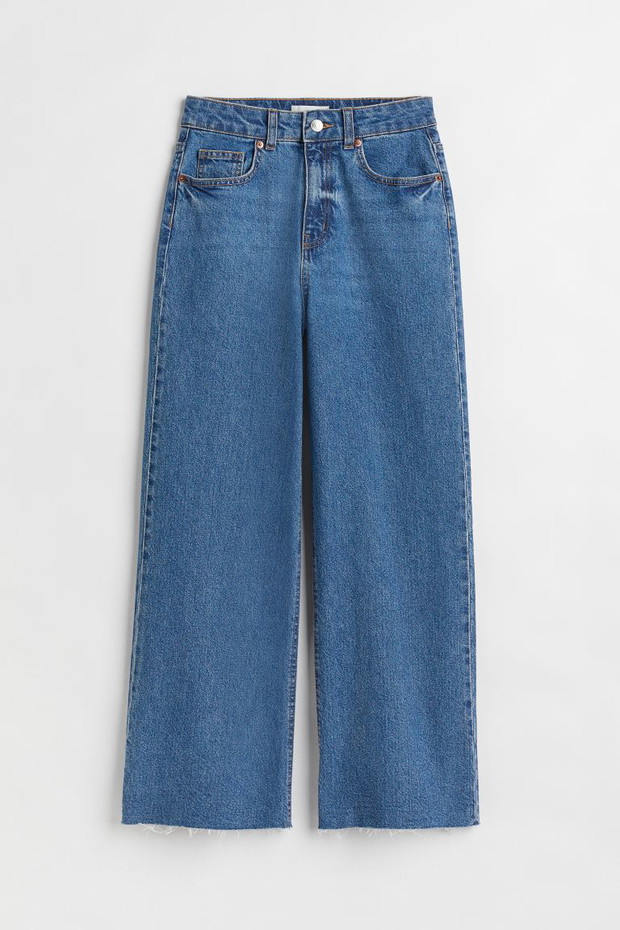 Jeansy wide-leg H&M, 79,99 zł (stara cena – 99,99 zł)