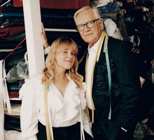 Julia Chętnicka i Andrzej Seweryn