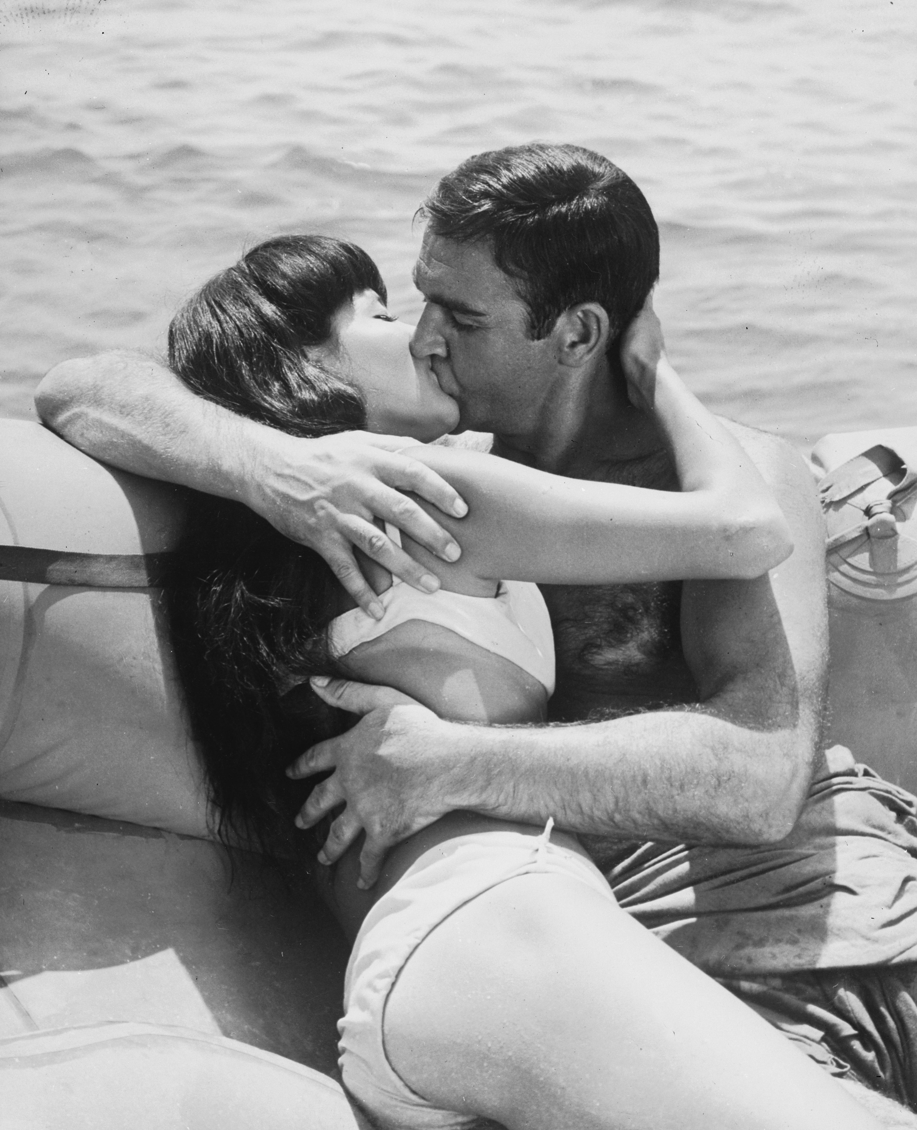 kissing couple