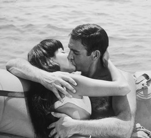 kissing couple