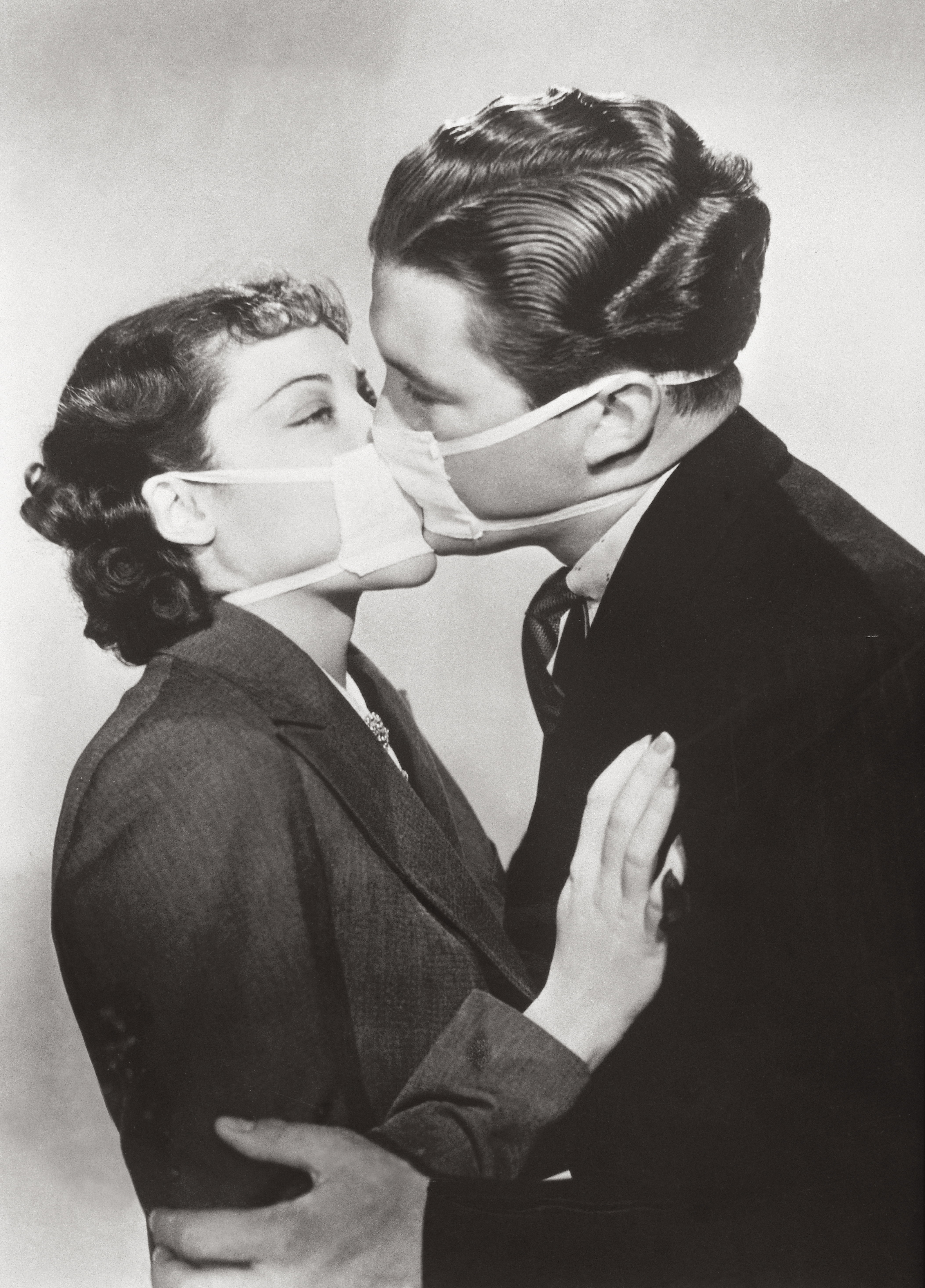 kissing couple