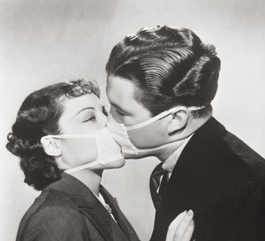 kissing couple
