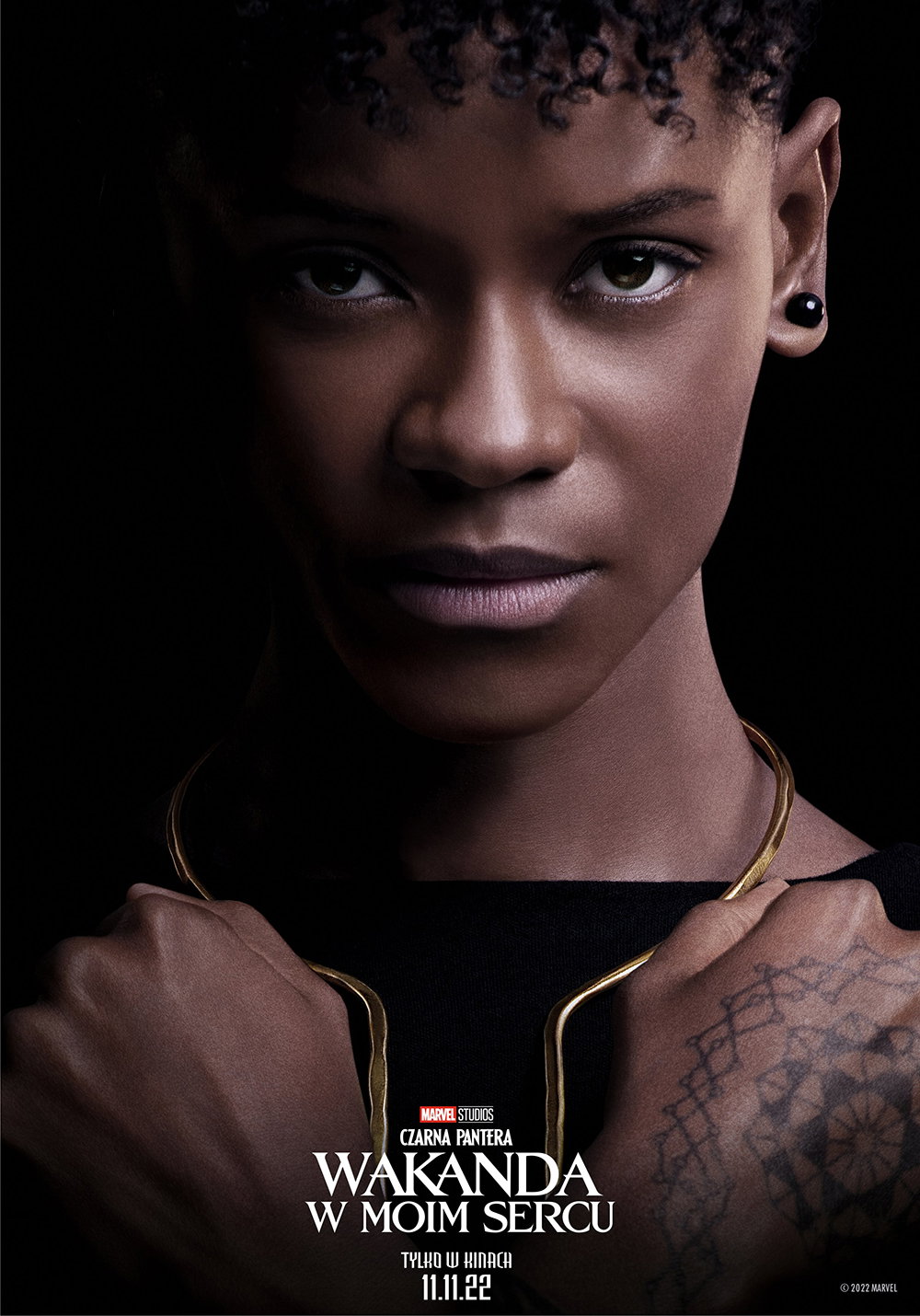 Plakat z filmu „Czarna Pantera: Wakanda w moim sercu”