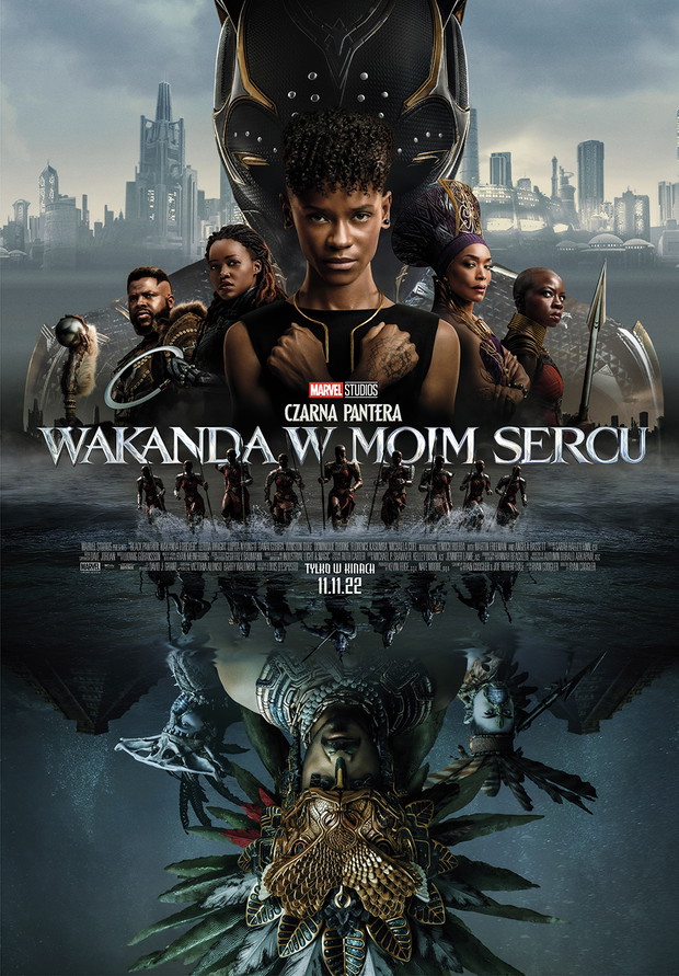 Plakat z filmu „Czarna Pantera: Wakanda w moim sercu”