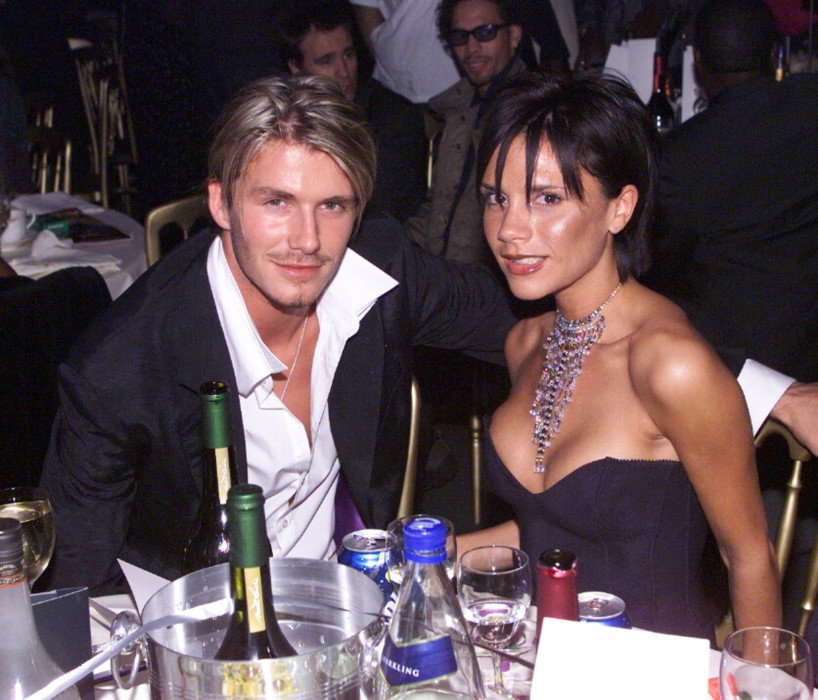 Victoria i David Beckhamowie