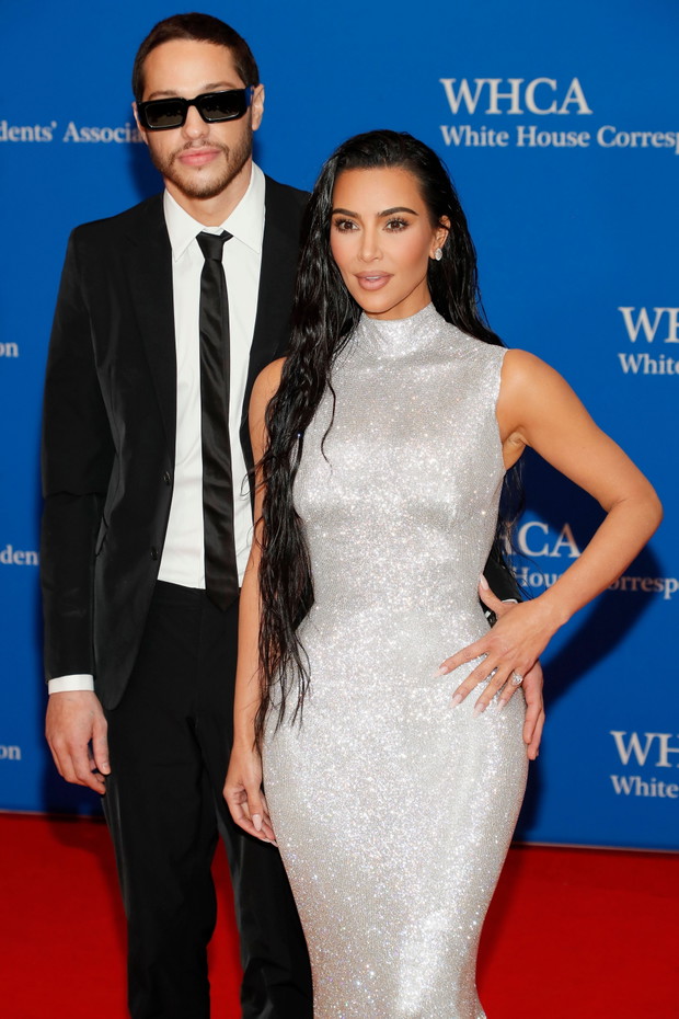 Kanye West świętuje rozstanie Kim Kardashian i Pete'a Davidsona