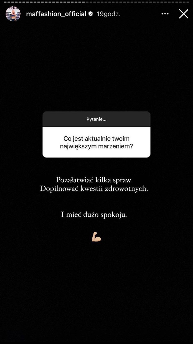 Maffashion zdradziła, jak czuje się po głośnym rozstaniu