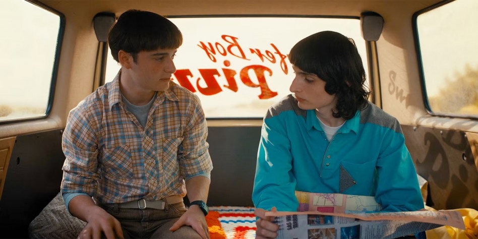 Kadr z serialu "Stranger Things"
