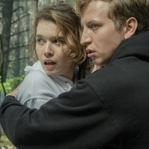 Zdjęcia z planu filmu „Kryptonim Polska” w reżyserii Piotra Kumika