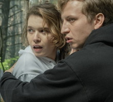 Zdjęcia z planu filmu „Kryptonim Polska” w reżyserii Piotra Kumika